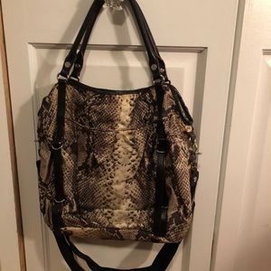 MZ Wallace Python Print Bianca